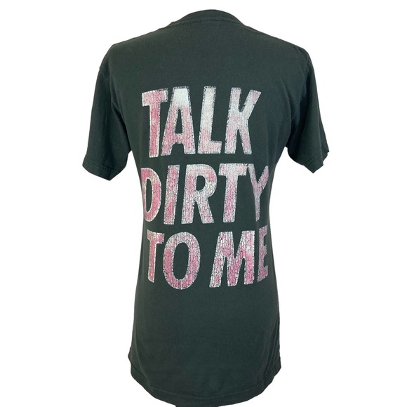 American Classic Tops Poison Tour Band Tshirt Top Ladies Small